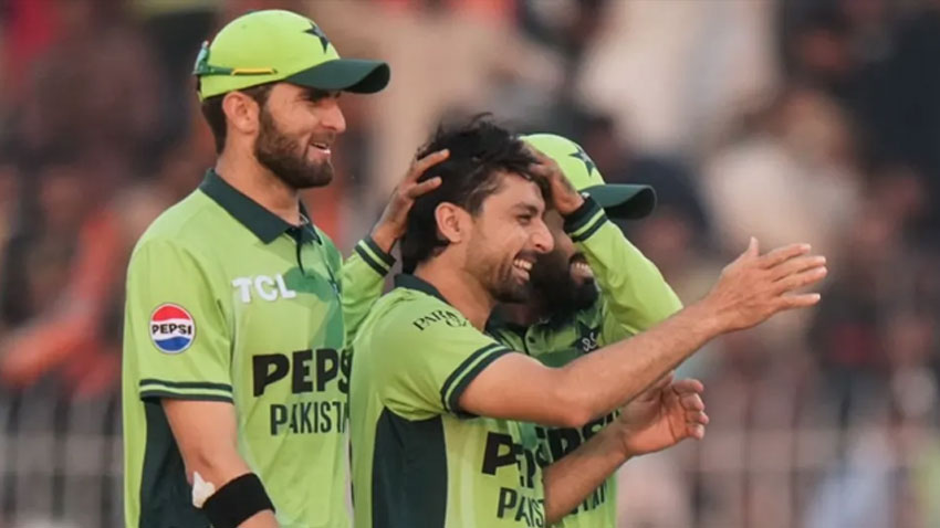 Pakistani star Abrar Ahmed picked four wickets to run through South Africa's middle order in 3rd ODI, Faisalabad, November 8, 2025. Cricinfo
